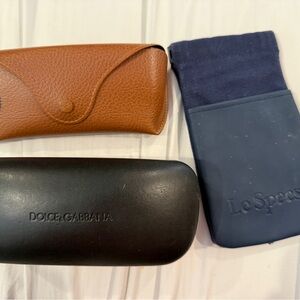 Lot of Eyeglasses Cases Only